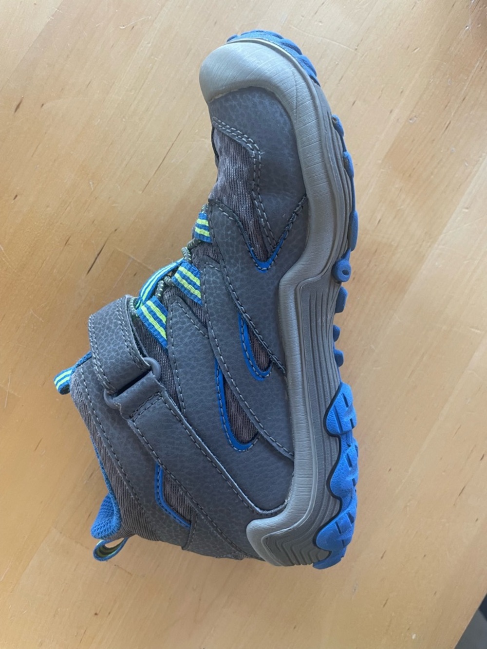 Merrell Chameleon Hiking Boots Trail Shoes Waterproof Kids Size 13.5 - Picture 7 of 11